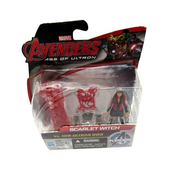 Hasbro MARVEL AVENGERS 2015 Age Of Ultron Scarlet Witch Vs Sub-Ultron 008 Action - Picture 4 of 11
